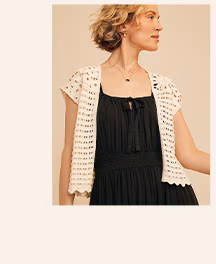 Model wearing maurices clothing.