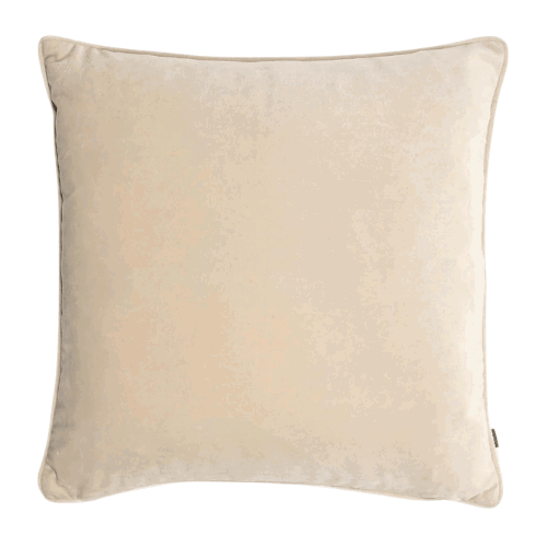 Luxe Velvet Cushion - Champagne