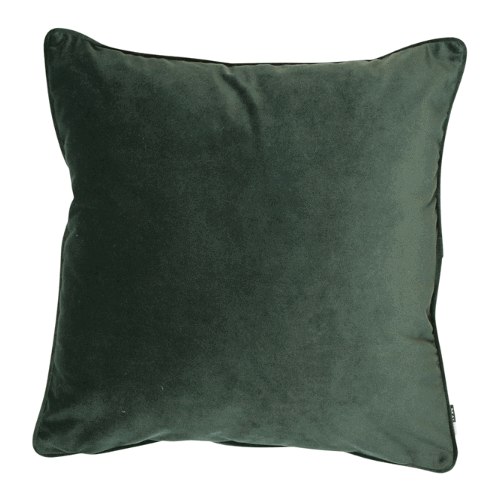 Luxe Velvet Cushion - Pinegreen