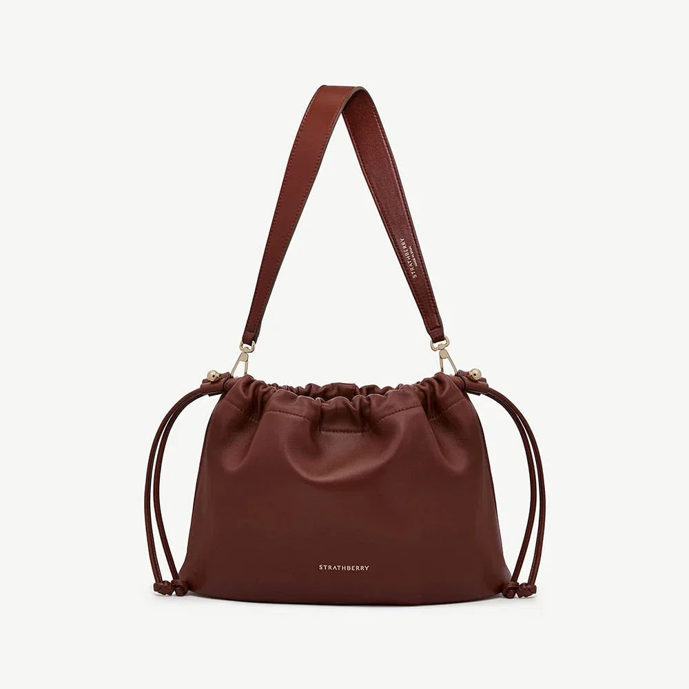 Image of Charlotte Midi Drawstring - Walnut