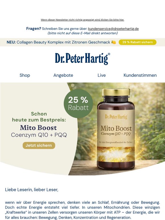 🚨 Schon heute zum Bestpreis: Mito Boost