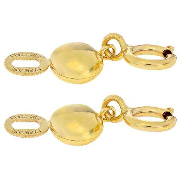 Stefano Oro® 14k Yellow Gold Magnetic Clasp Converter Set of 2