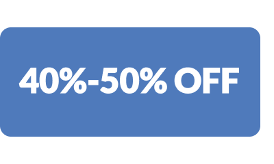 40% - 50% Off