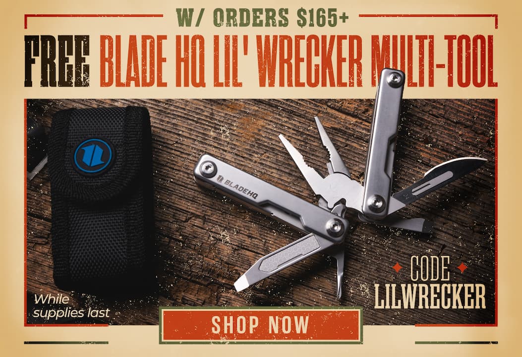 FREE Blade HQ Lil' Wrecker Multi-Tool w/ Orders $165+