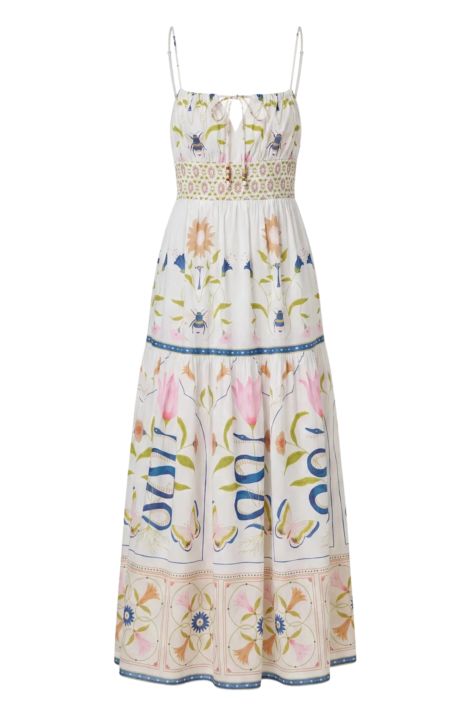 Image of Cleobella Adria Ankle Dress, Montecito Print
