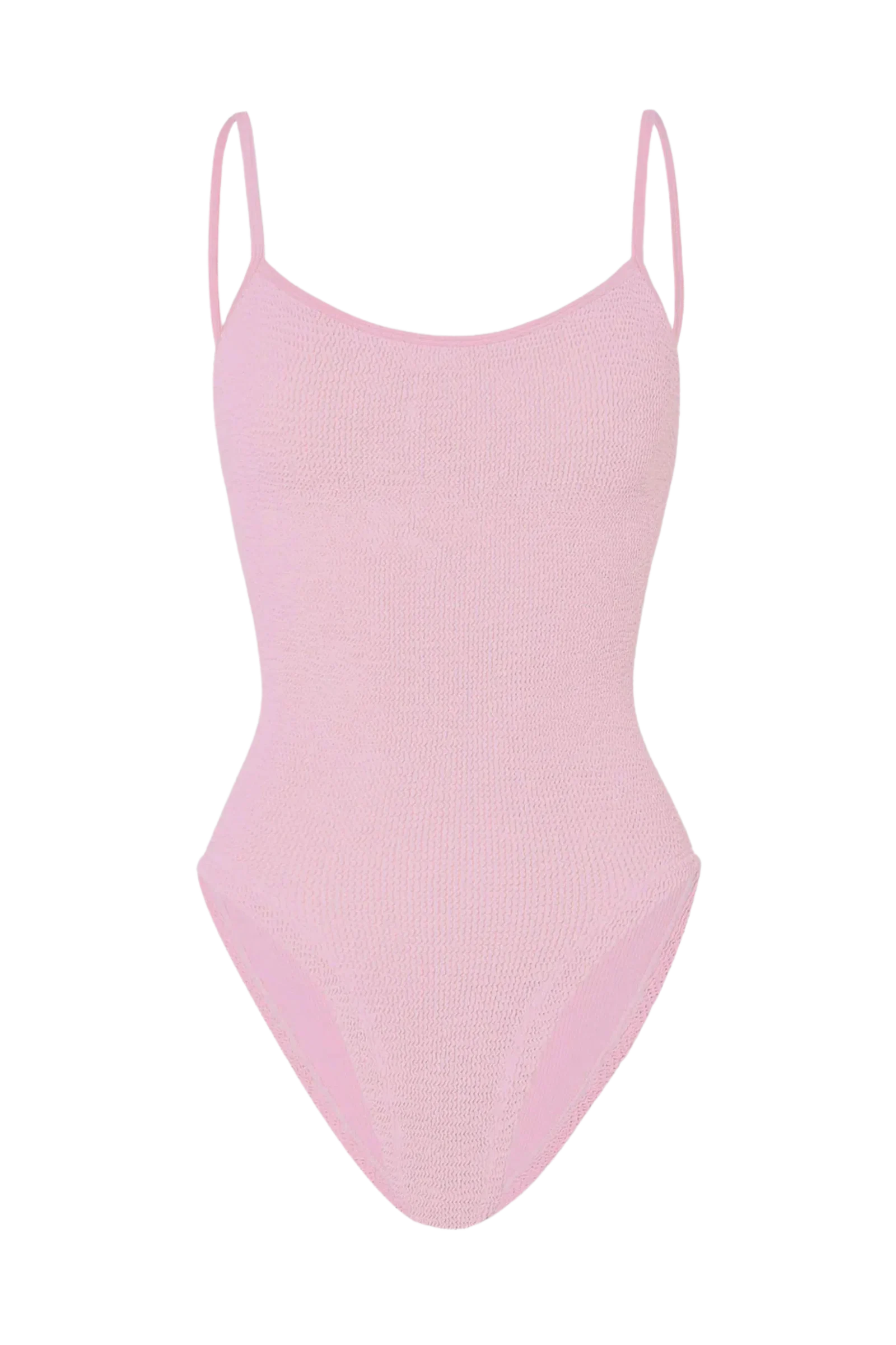 Image of Hunza G Pamela Swimsuit, Ballet Pink