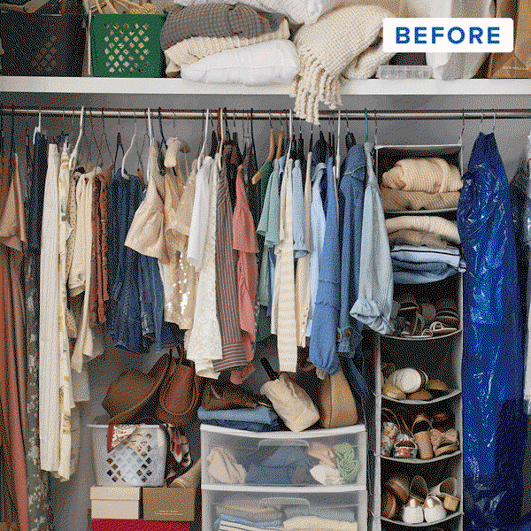 Custom Elfa Decor+ Closet