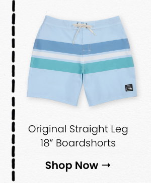 Original Straight Leg 18" Boardshorts