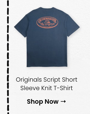 Originals Script Short Sleeve Knit T-Shirt