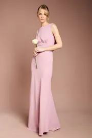 Coast Honoured Sleeveless Cowl Back Maxi Bridesmaid Dress