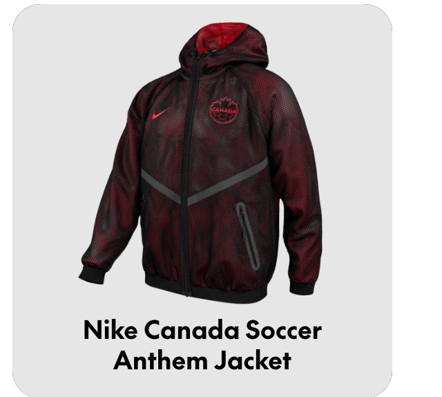 Nike Canada Soccer Anthem Jacket
