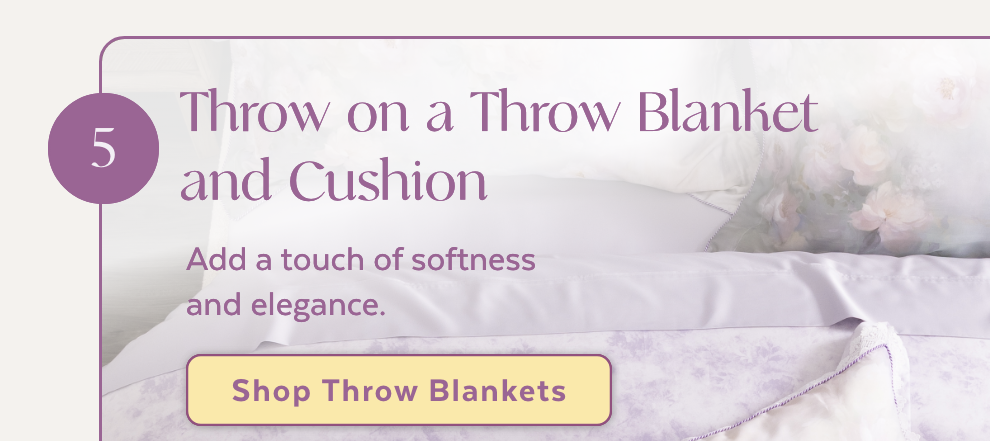 Throw on a Throw Blanket