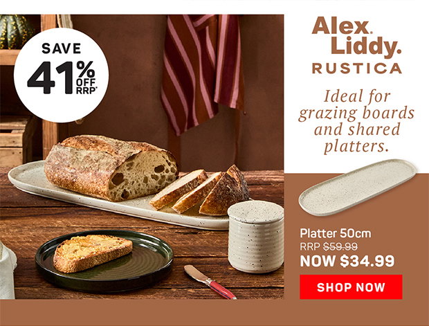 Alex Liddy Rustica Platter 50cm