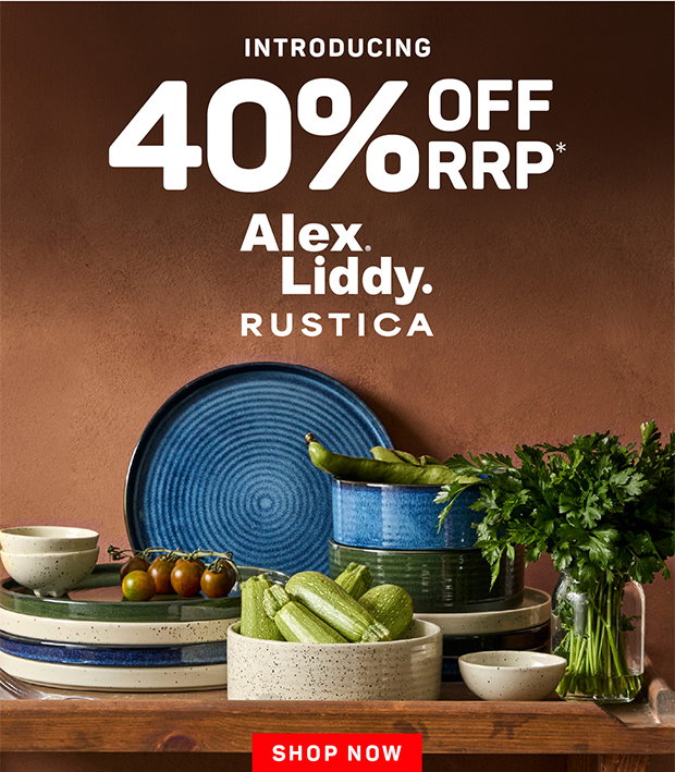 40% OFF RRP* Alex Liddy Rustica