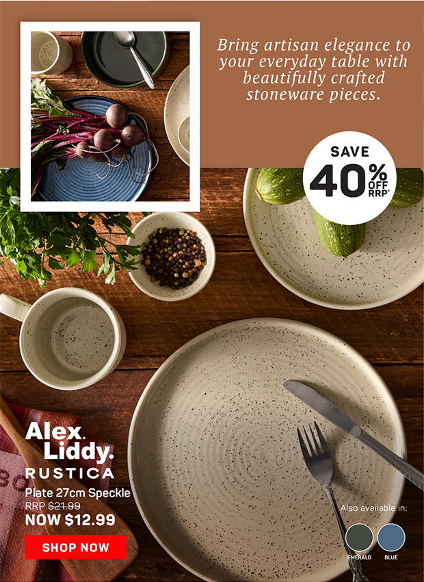 Alex Liddy Rustica Plate 27cm