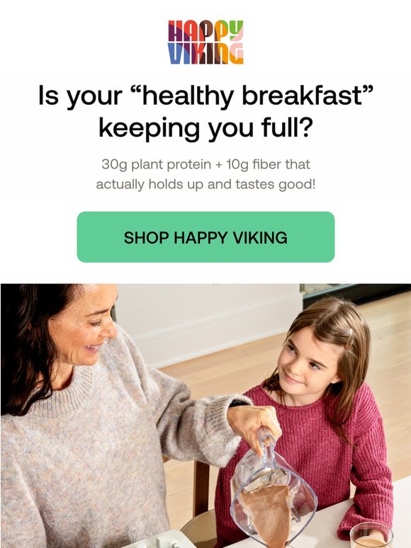 Hungry an hour after breakfast?