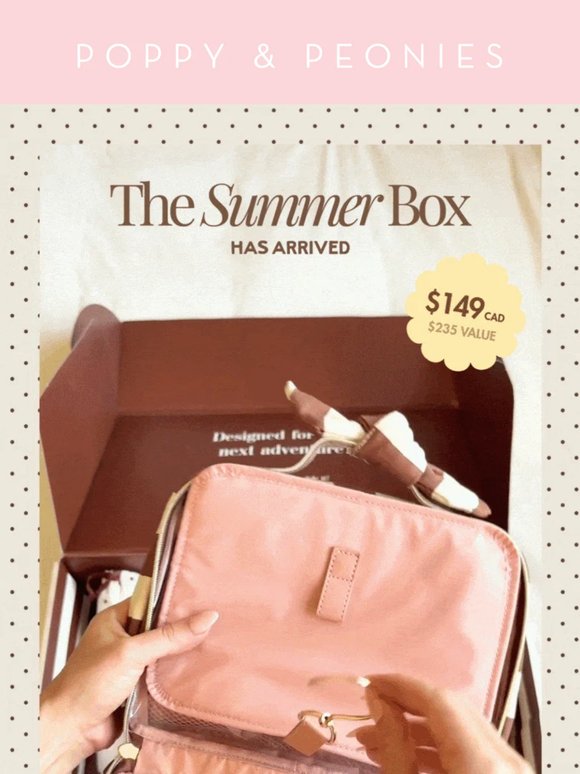 The SUMMER BOX is Here! ☀️
