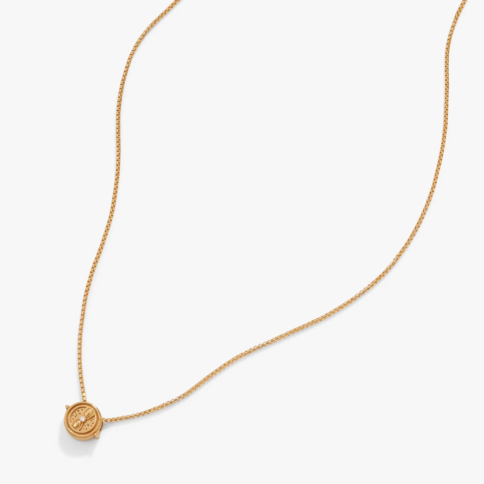 Image of Harry Potter™ Time Turner Necklace, Gold