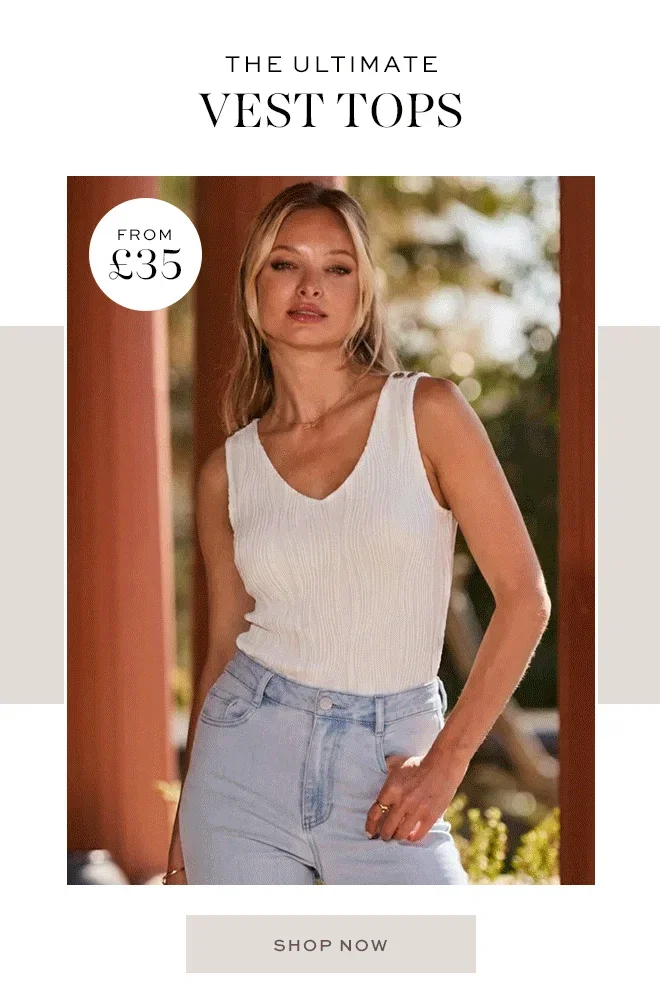 The ultimate vest tops