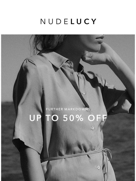 Further Reductions | Up to 50% Off