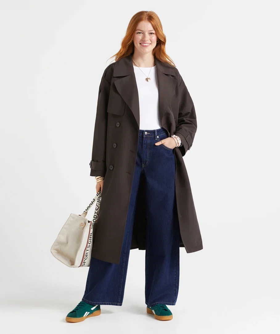 ASHER OVERSIZED TRENCH