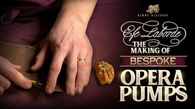 The Making of Bespoke Opera Pumps | ASMR | William Efe Laborde | Kirby Allison