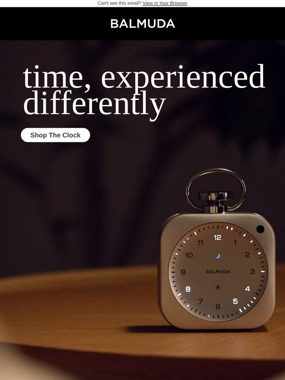 Experience time differently with The Clock
