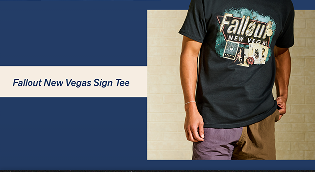 Fallout New Vegas Sign Tee