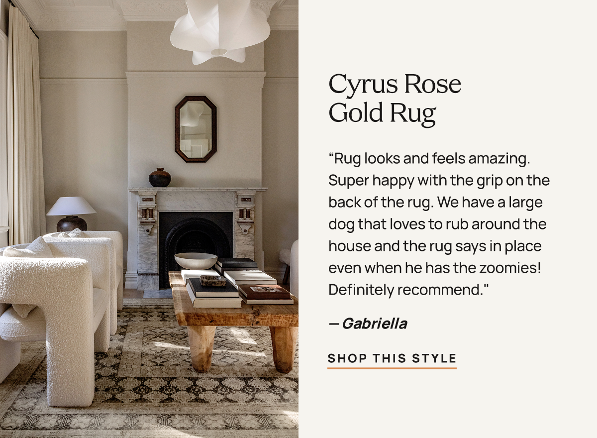 Cyrus Rose Gold 