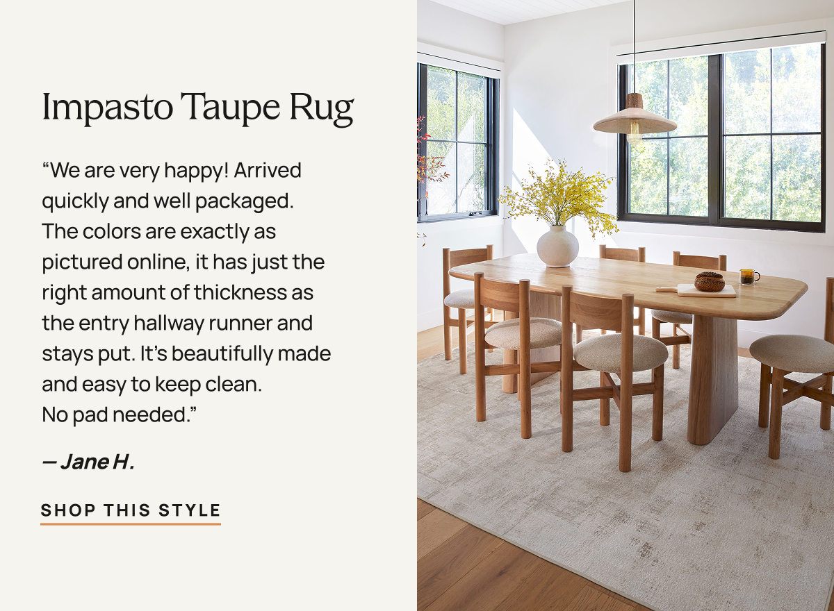 Impasto Taupe Rug 