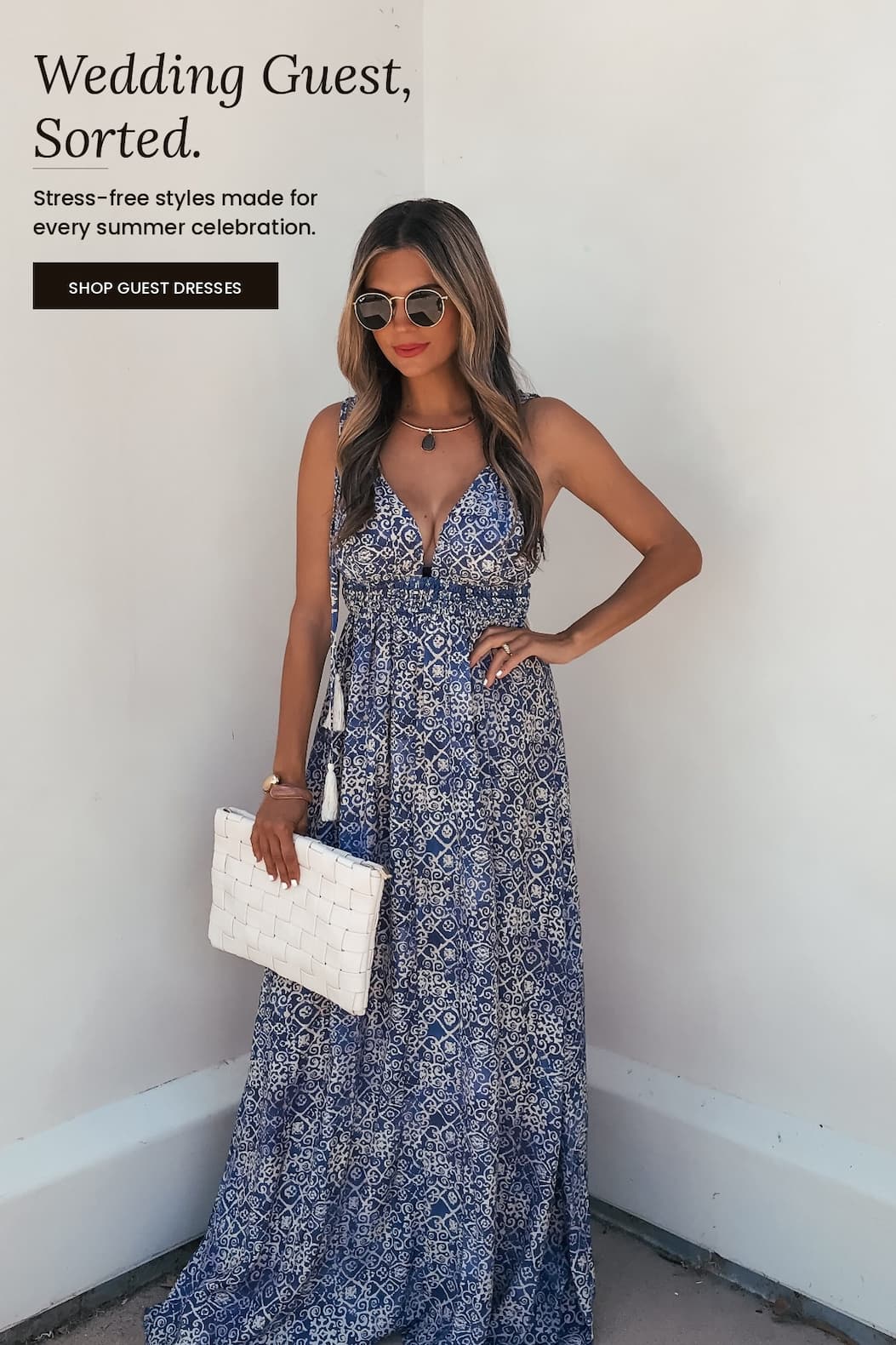 Wedding guest, sorted. Stress-free styles made for every summer celebration. Shop guest dresses.