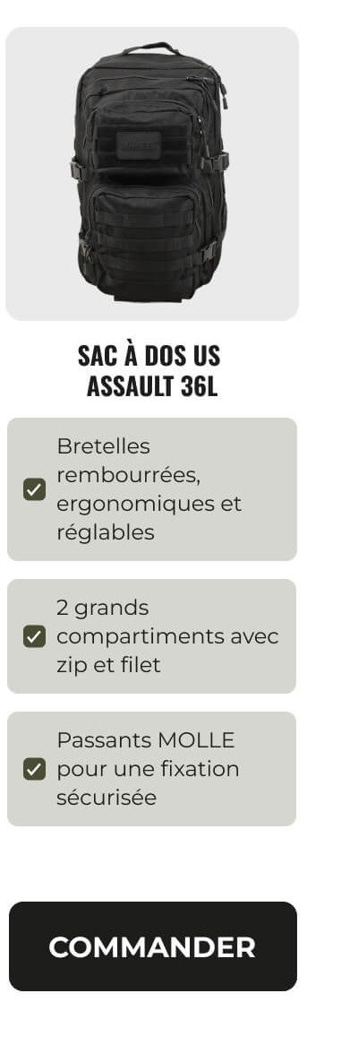 Sac à dos US Assault 36L 1