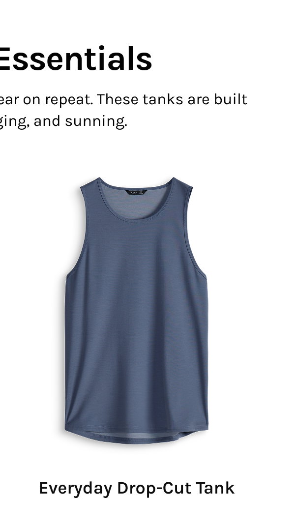 Everyday Drop-Cut Tank