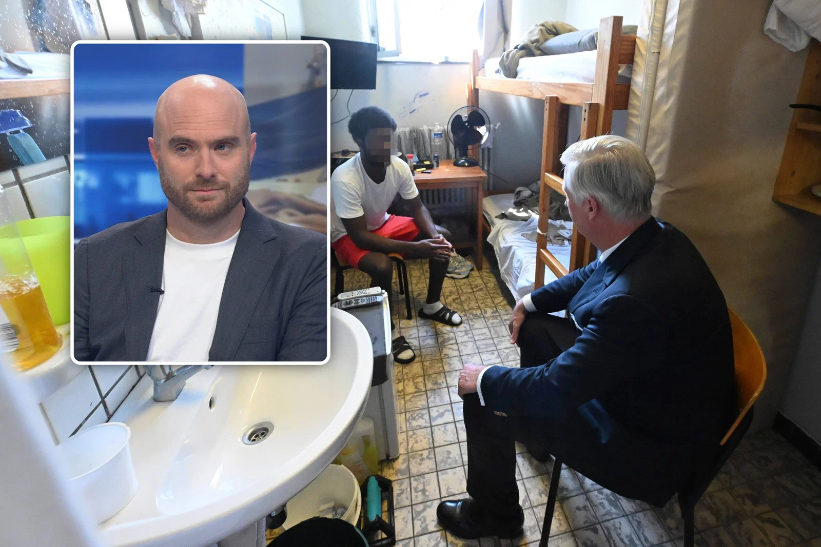 “Dit is ongezien”: waarom koning Filip plots zelf in een gevangeniscel stapt om te praten met gedetineerden