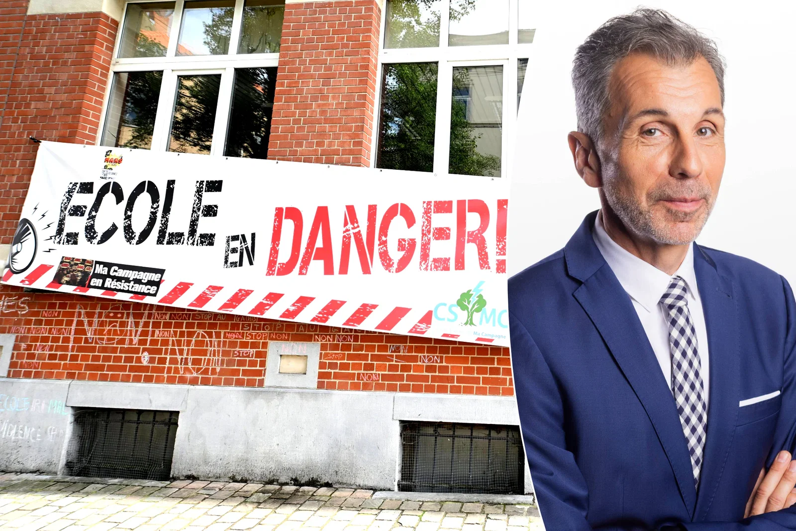 “Het gaat heel goed met Vlaanderen, en met ons dus niet, en dat is pijnlijk”: Deborsu over de wanhoop die scholen in Wallonië al maanden platlegt