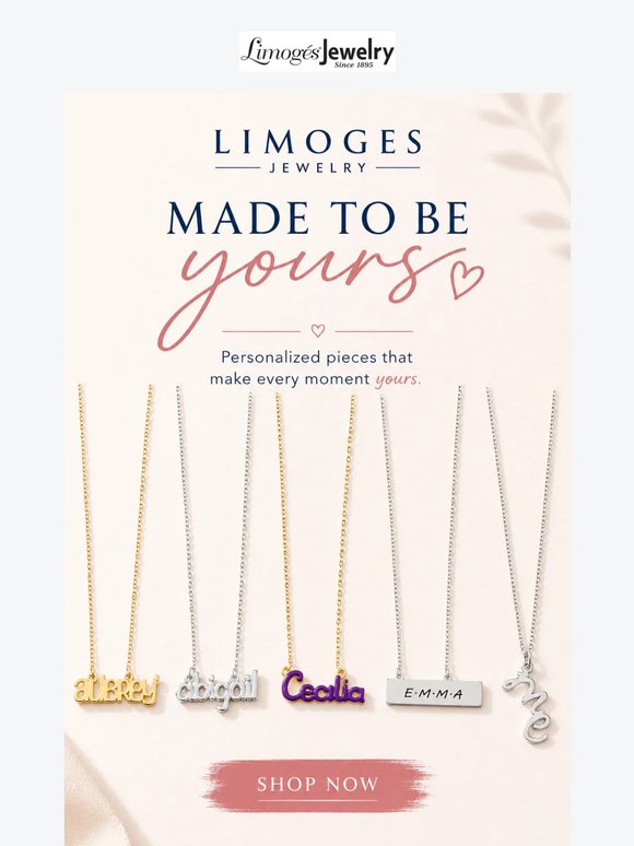 40% Off Sitewide + Personalized Styles You'll Love