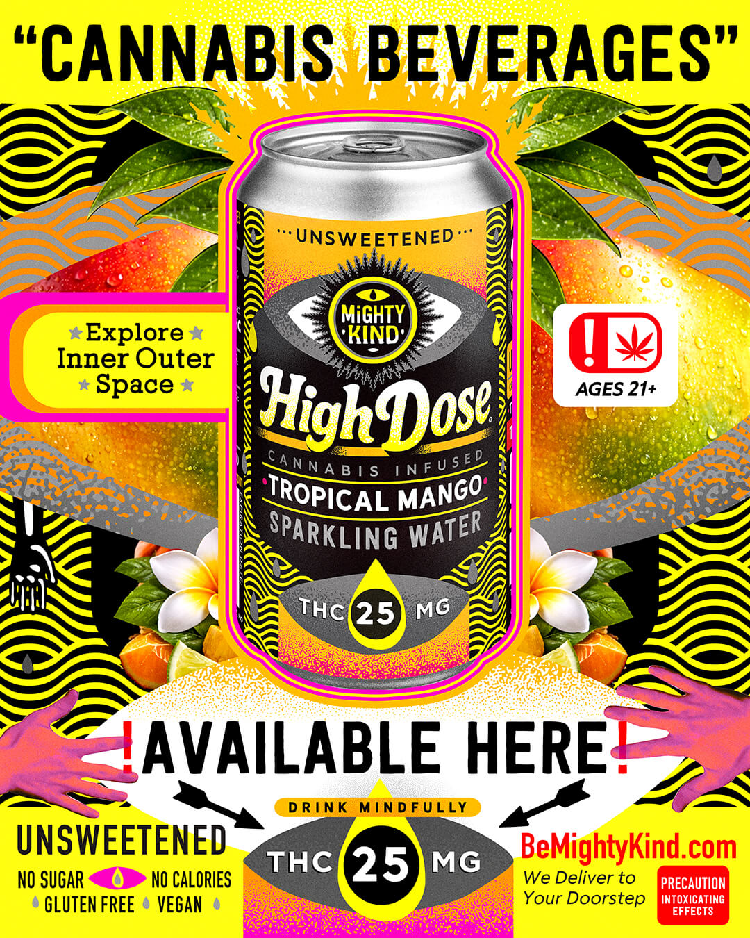 Image of HD Tropical Mango HD Seltzer