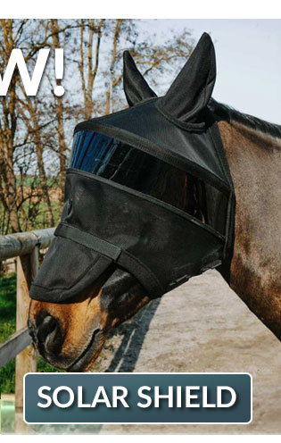 New solar shield fly mask