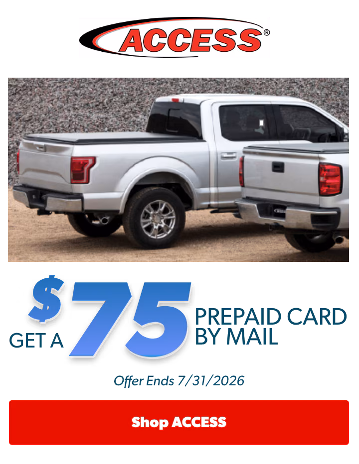 ACCESS: Get a $75 Prepaid Card by Mail