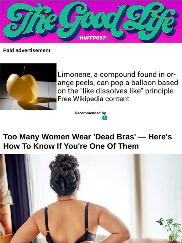 Too many women wear 'dead bras' — here's how to know if you're one of them