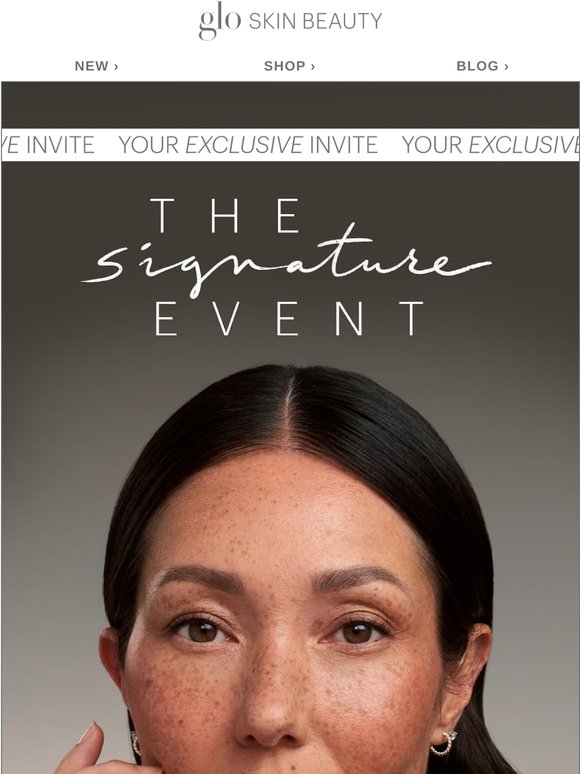 INVITE ✨ An exclusive event at a spa near you