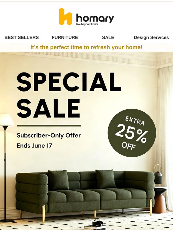 😍Subscriber-Only Deal: Extra 25% Off Handpicked Clearance — While Supplies Last!