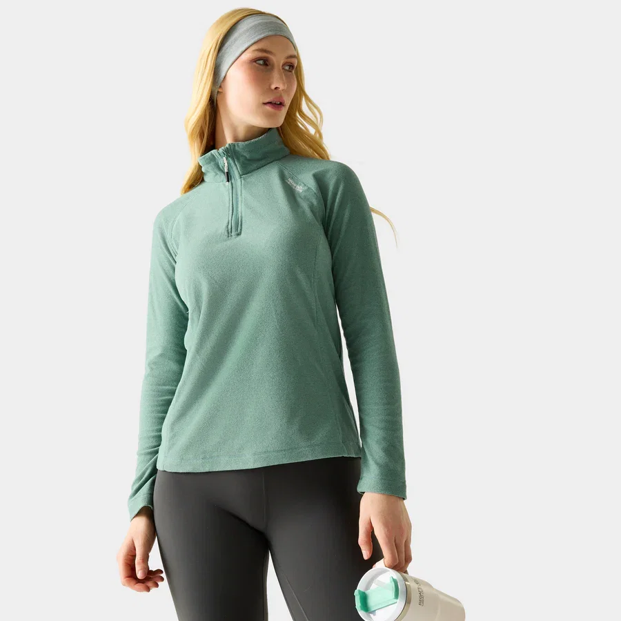 Women's Montes Half Zip Fleece Green