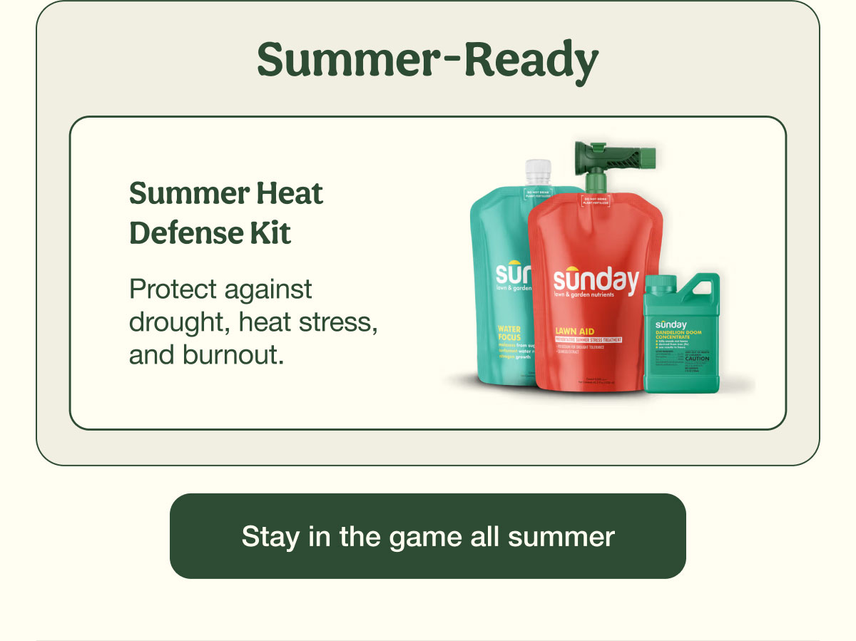 Summer-Ready | Summer Heat Defense Kit | Stay in the game all summer