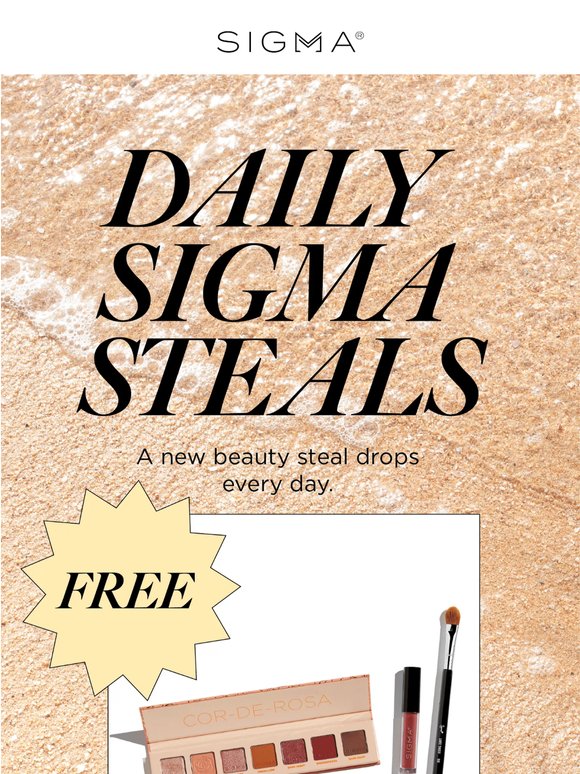 Today’s Steal: A FREE Mini Makeup Set! 🌹