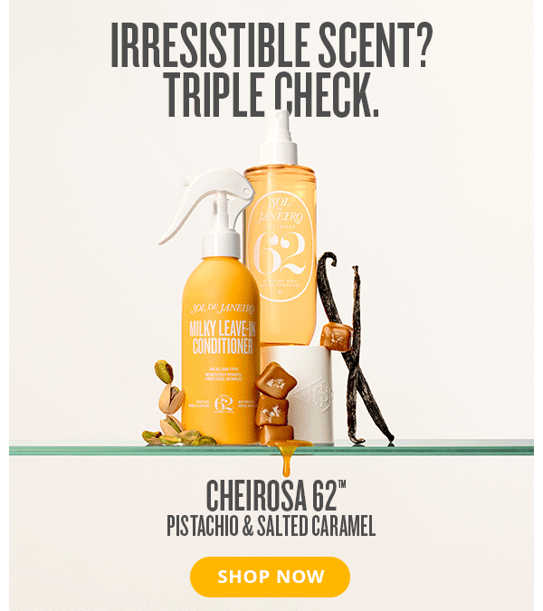 Irresistible Scent? Triple Check. - SHOP NOW
