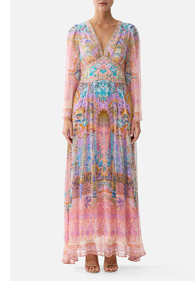 FLARED SLEEVE DRESS | HOWDY GAUDI