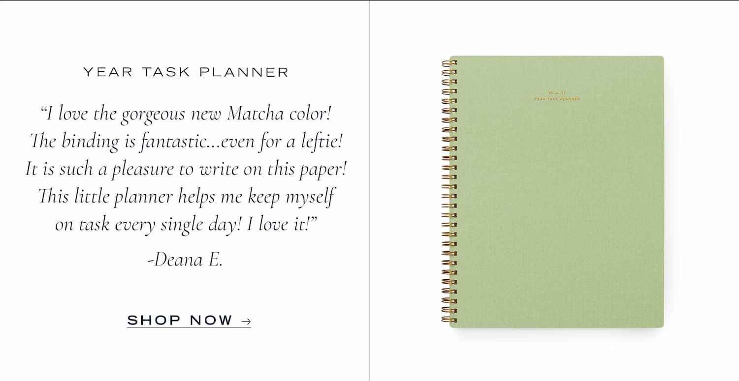 Shop Year Task Planner