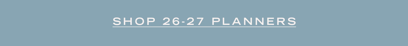 Shop 26-27 Planners