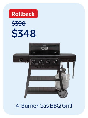4-Burner Gas BBQ Grill